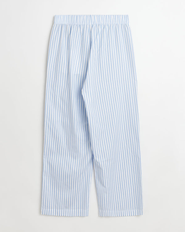 Wall Street pants | Blue stripes two Oxford