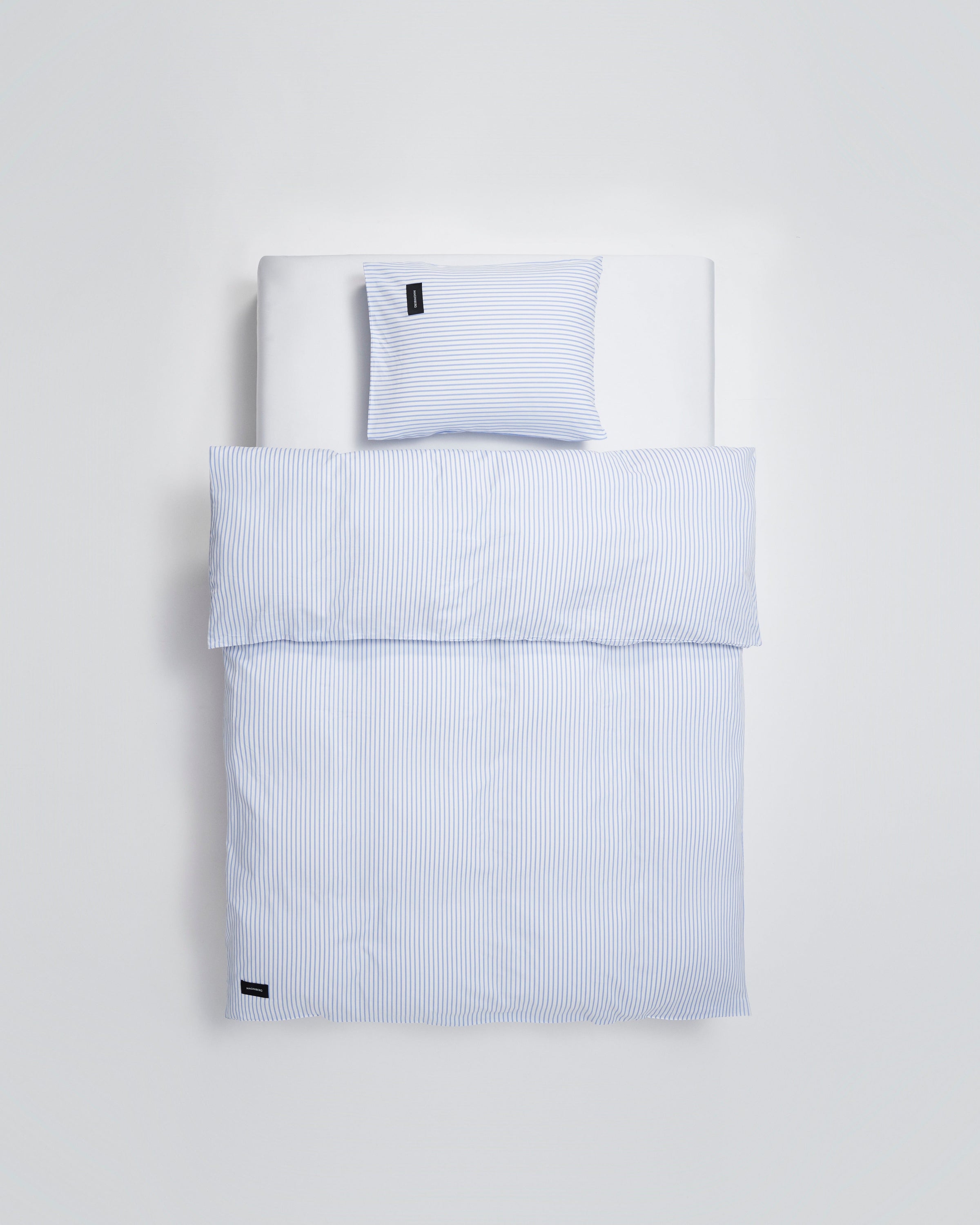 Wall Street pillow case | Stripe white Oxford