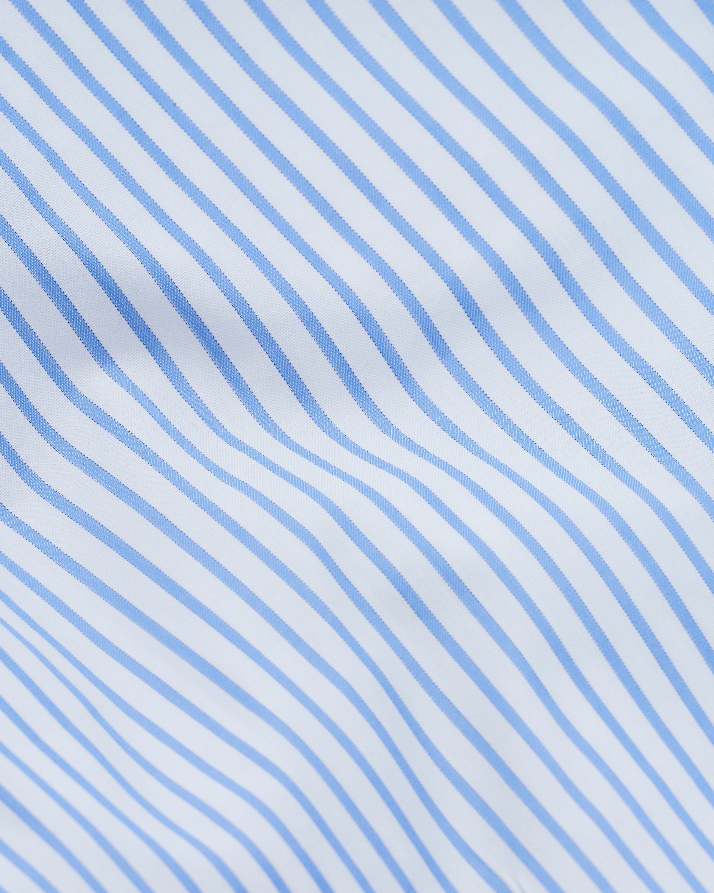 Wall Street pillow case | Stripe white Oxford