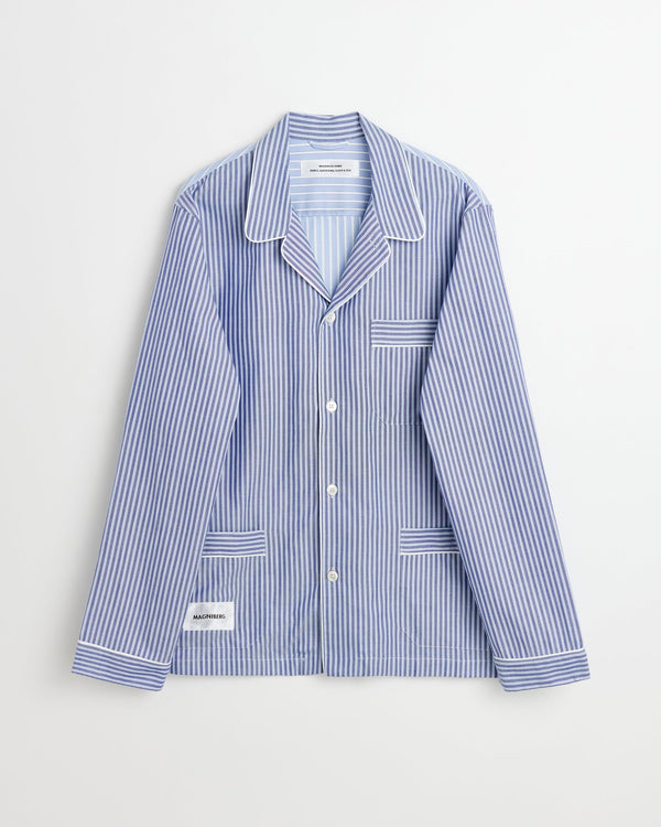 Wall Street shirt | Blue stripes one Oxford