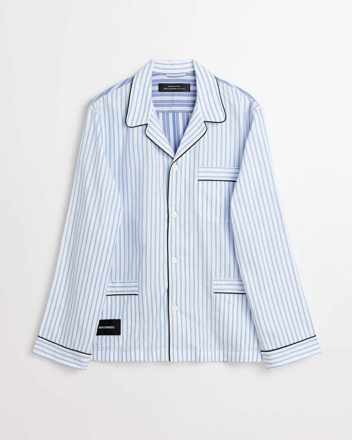 Wall Street shirt | Blue stripes two Oxford