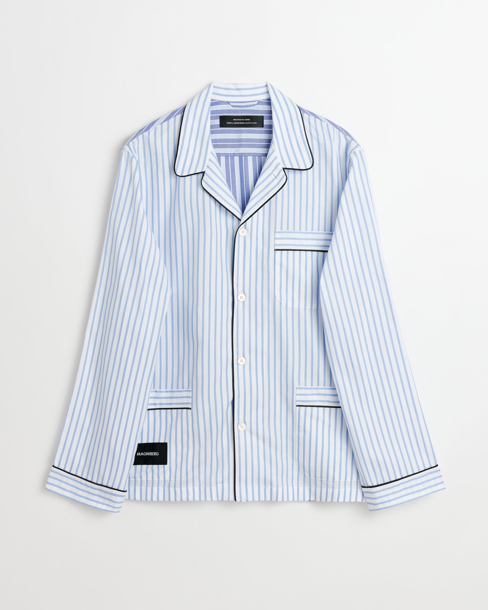 Wall Street shirt | Blue stripes two Oxford