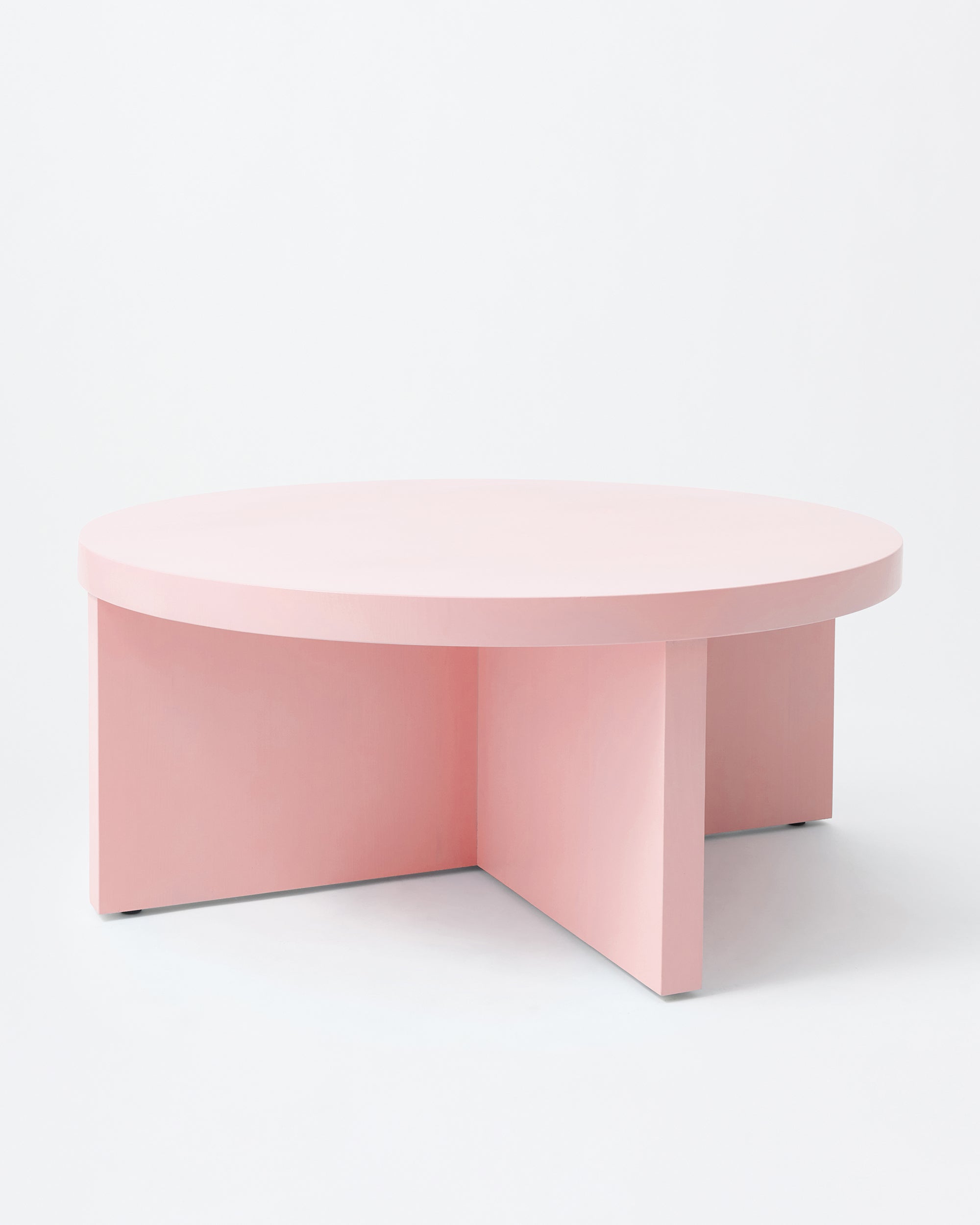 Wolf table | Stained pink Pine