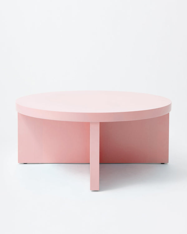 Wolf table | Stained pink Pine