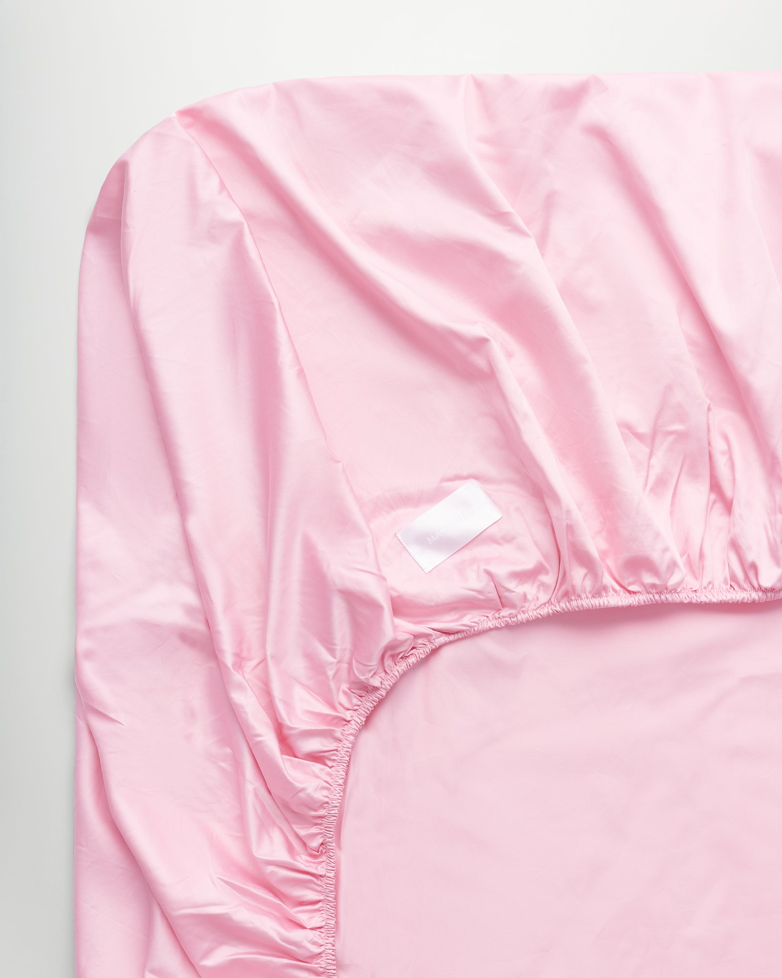 Mother fitted sheet | Blossom pink Sateen