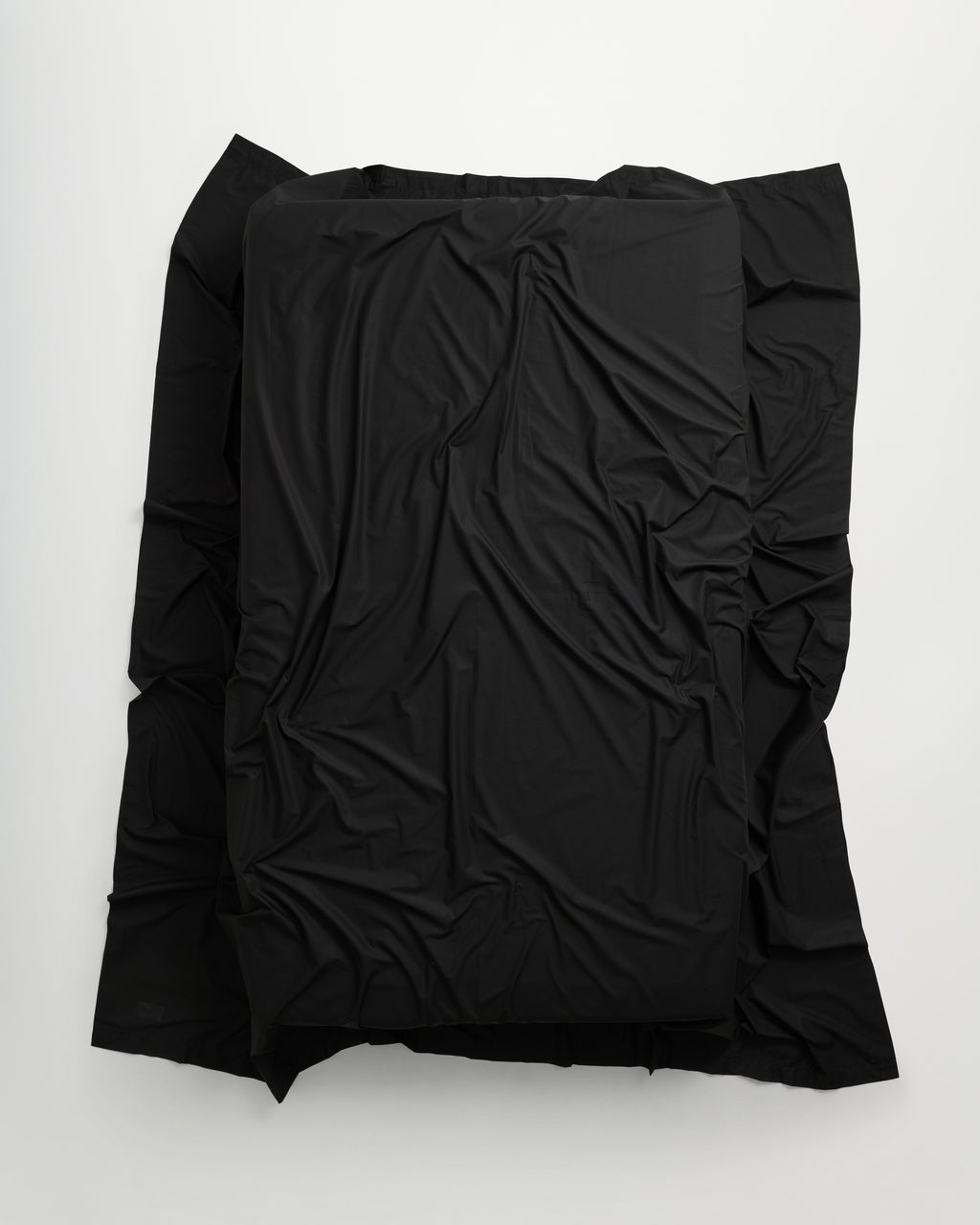 Mother flat sheet | Black Poplin