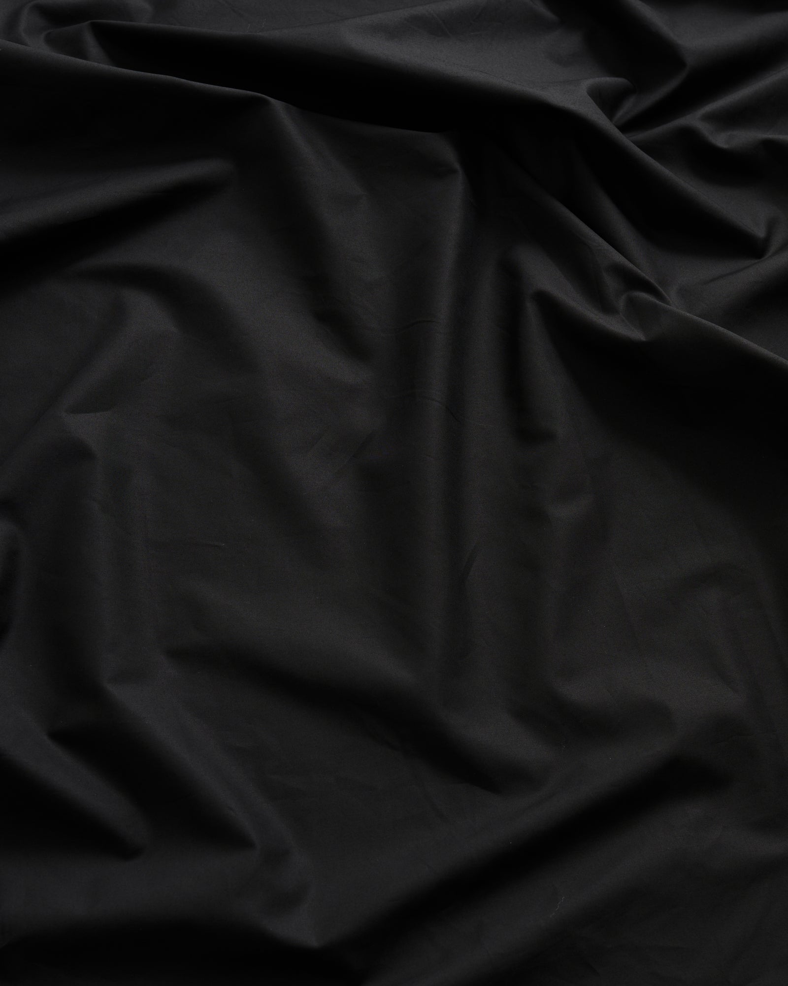Mother flat sheet | Black Poplin