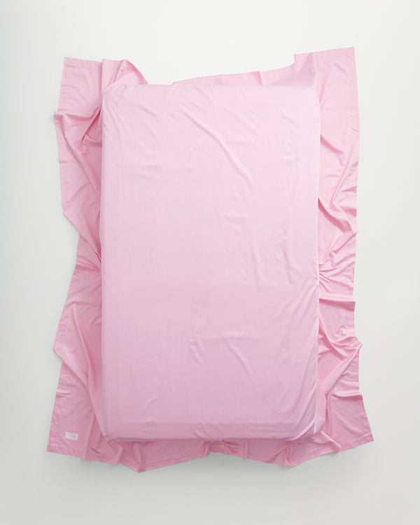 Mother flat sheet | Blossom pink Sateen