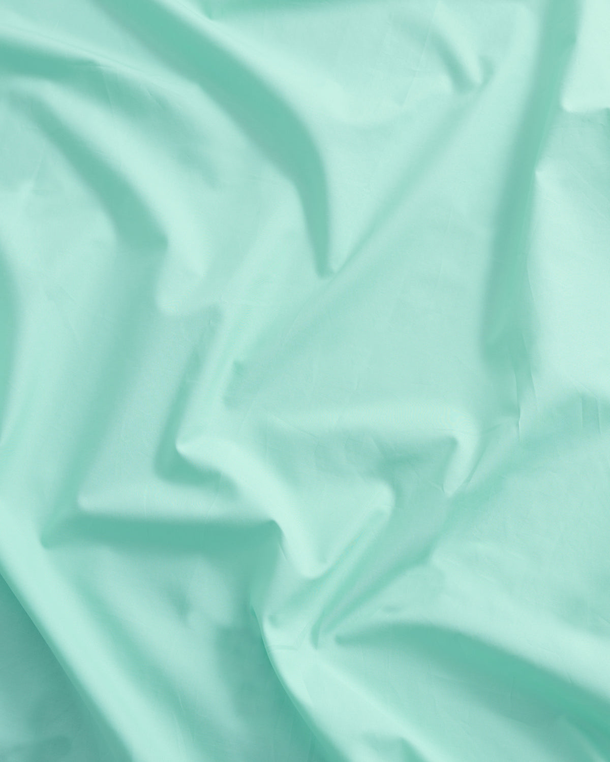 Mother flat sheet | Pale green Poplin