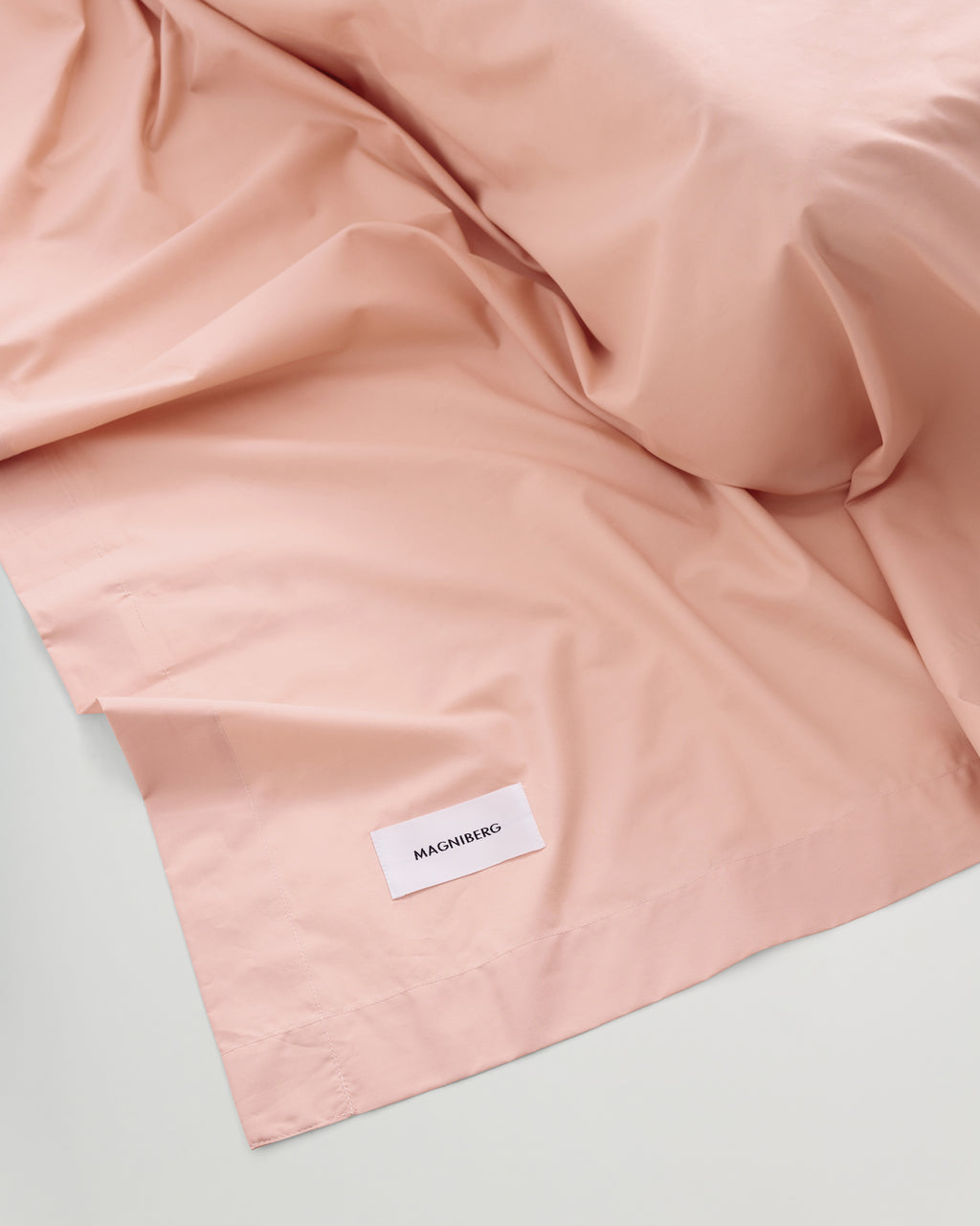 Mother flat sheet | Peach Poplin