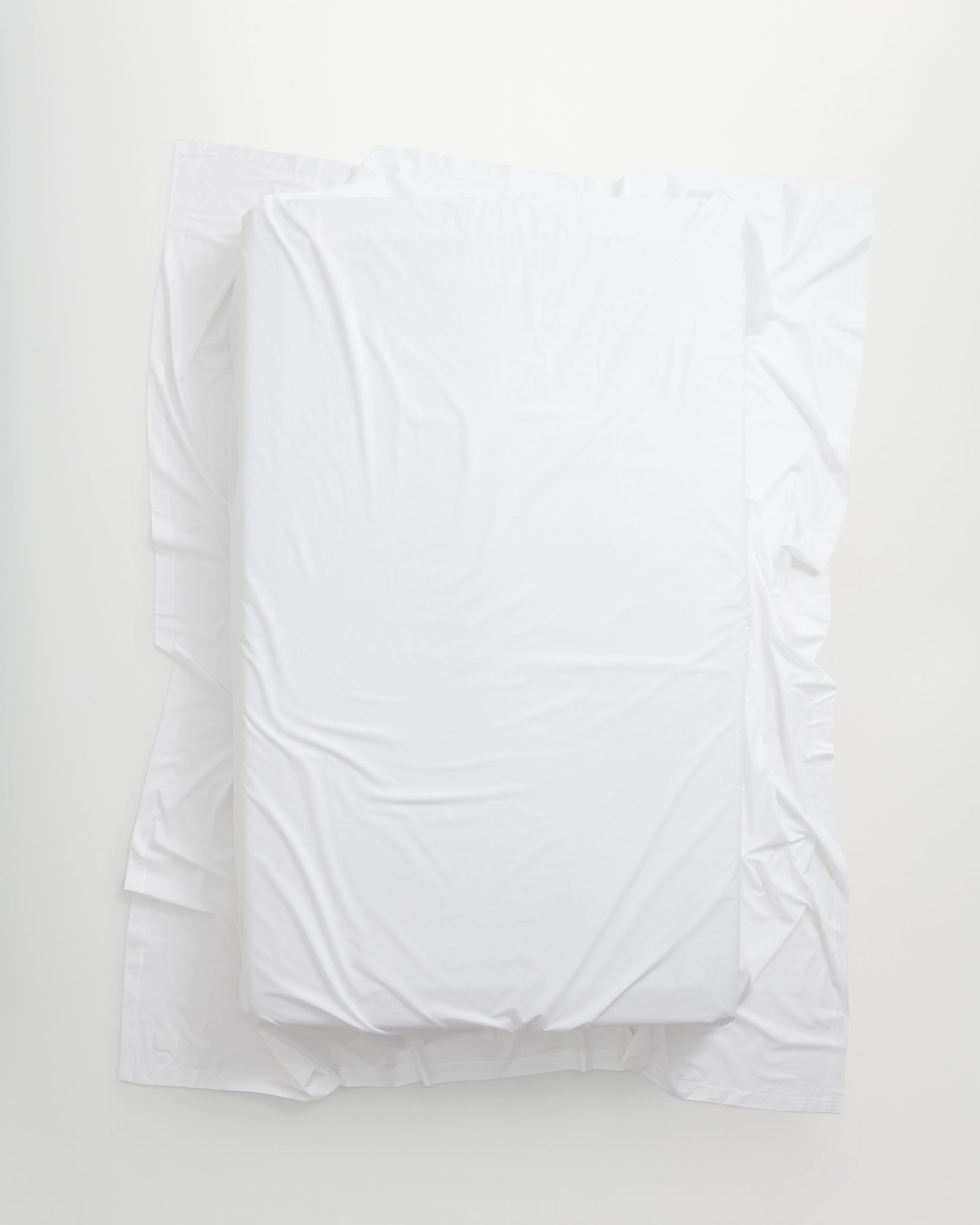Mother flat sheet | White Poplin