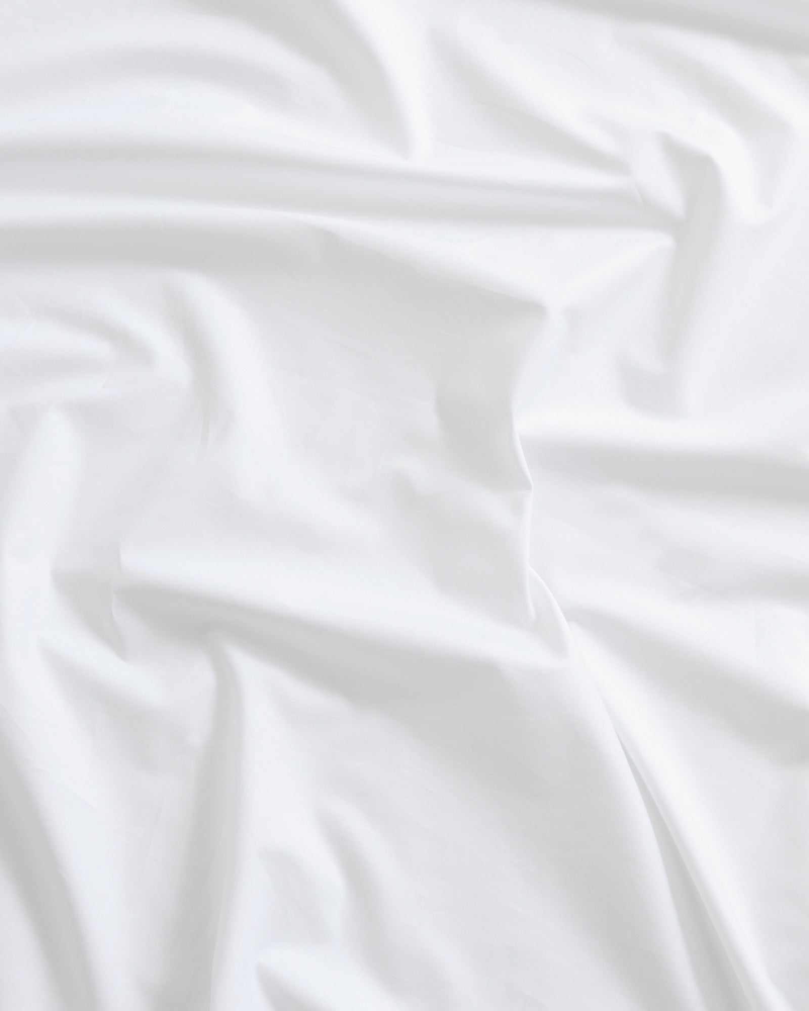 Mother flat sheet | White Poplin