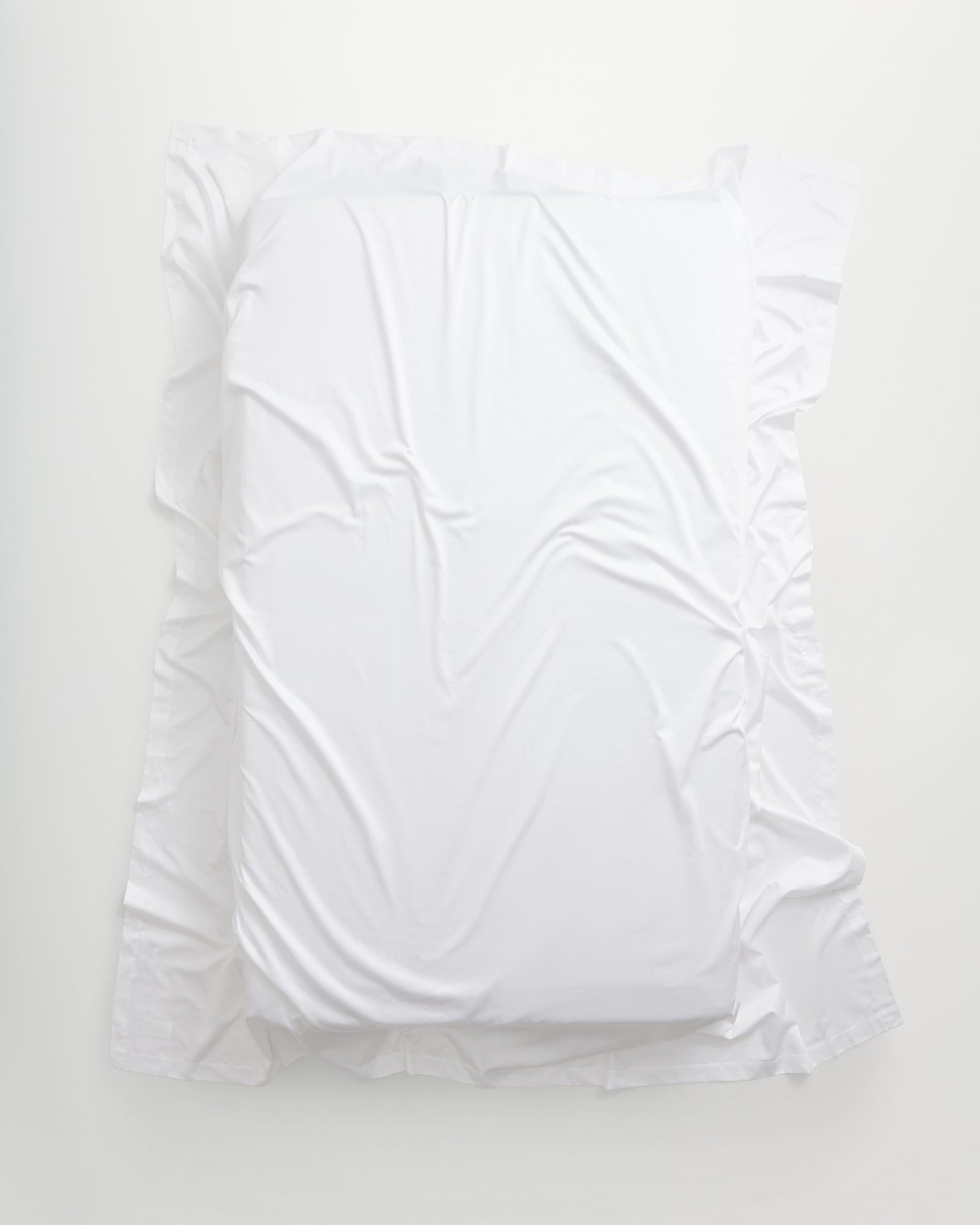 Mother flat sheet | White Sateen