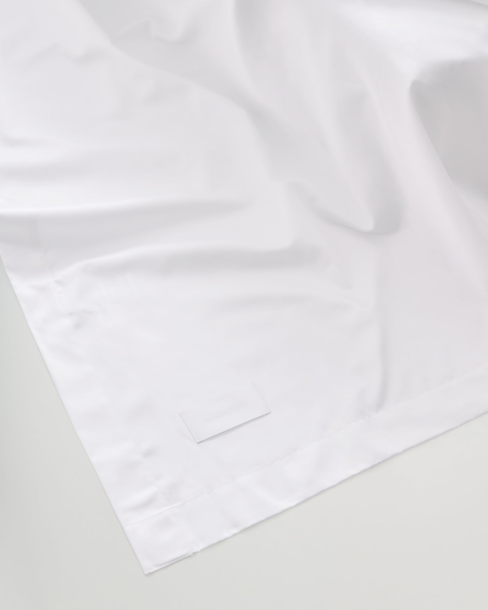 Mother flat sheet | White Sateen