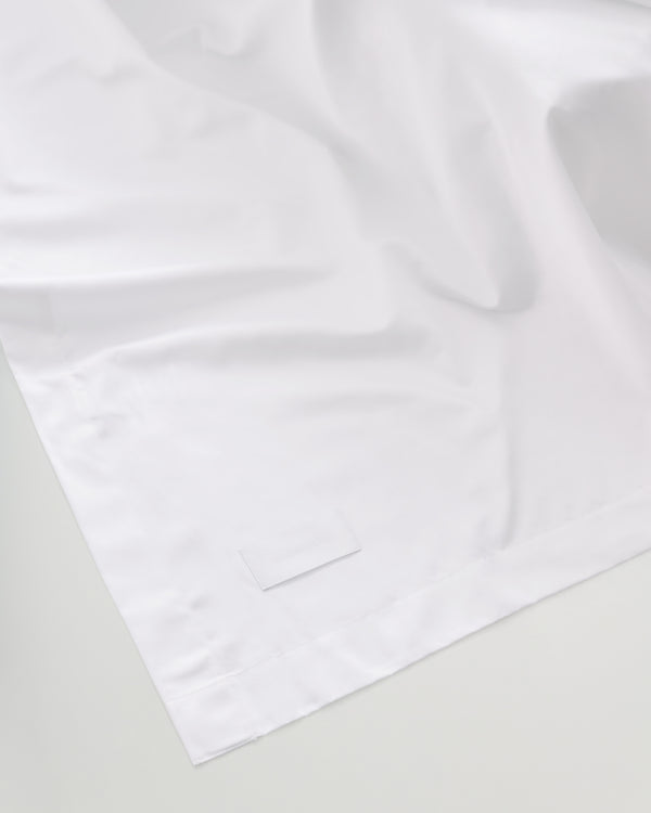 Mother flat sheet | White Sateen