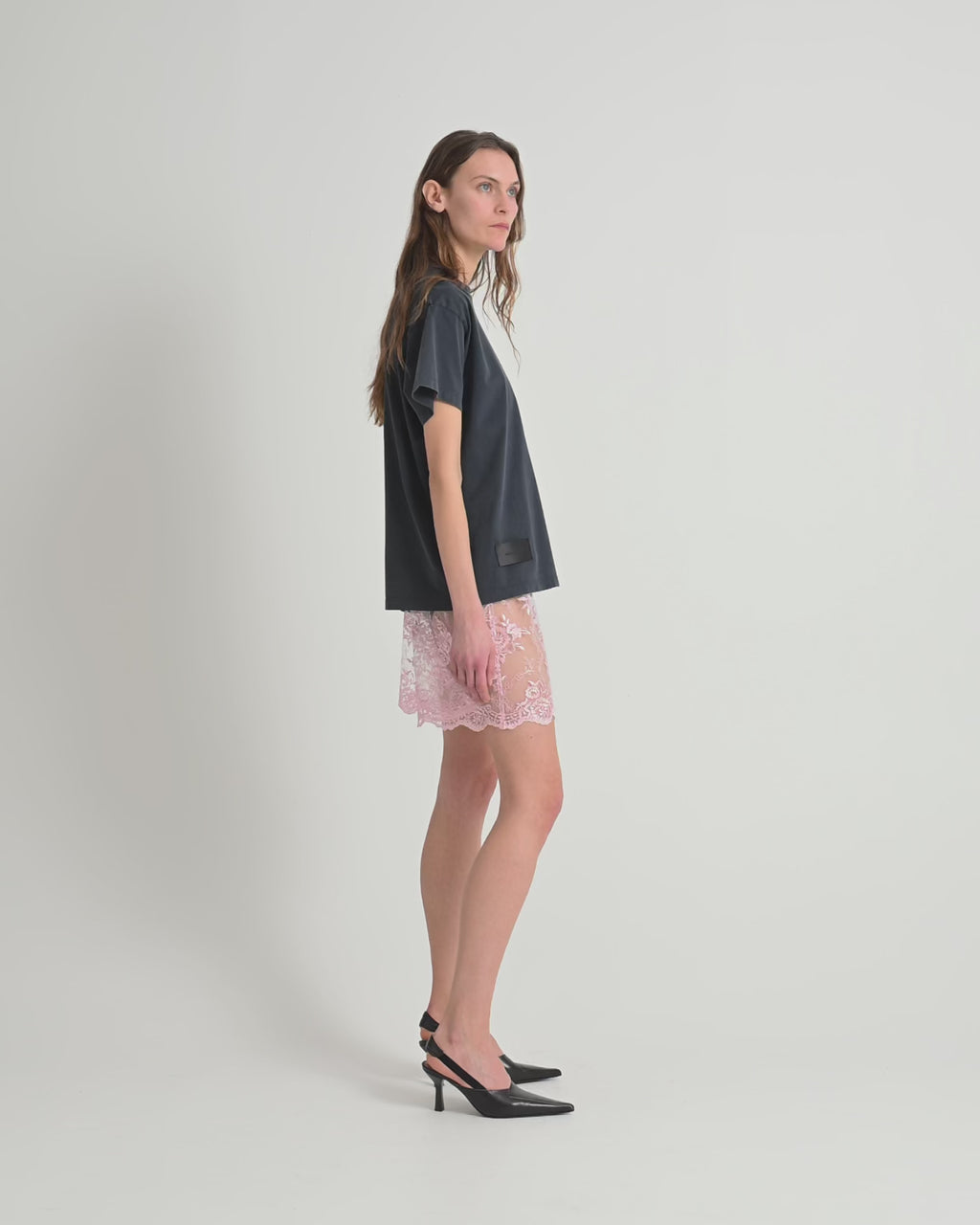 Rose shorts | Pink Lace