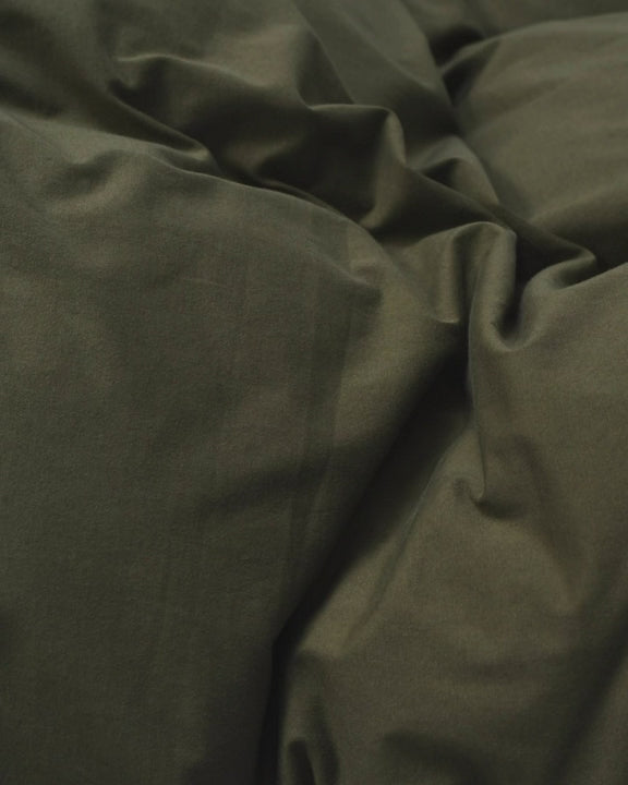 Heart pillow case | Washed army green Jersey
