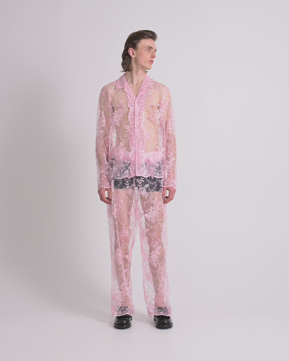 Rose shirt | Pink Lace