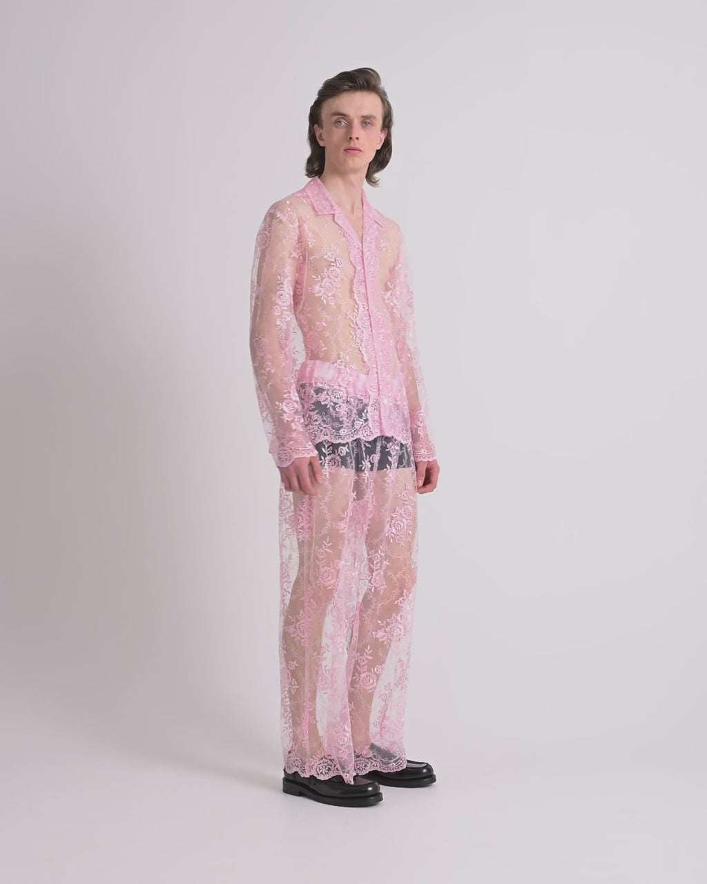 Rose shirt | Pink Lace