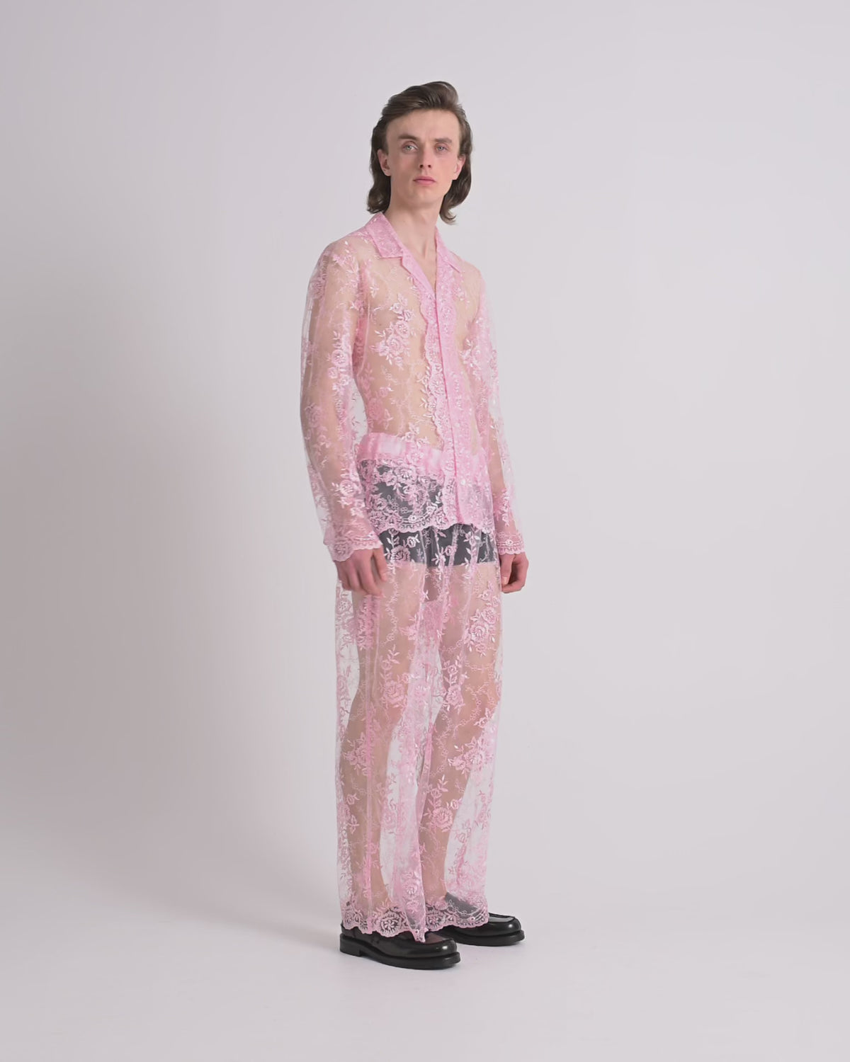 Rose shirt | Pink Lace
