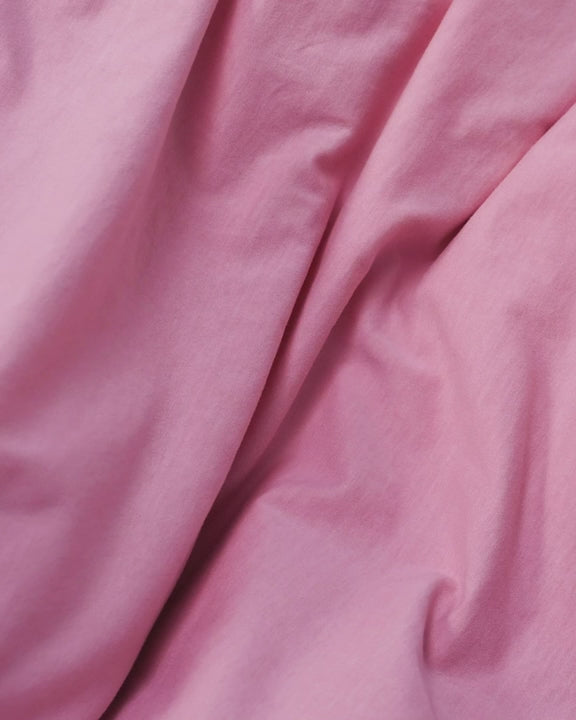 Heart pillow case | Washed Pink Jersey