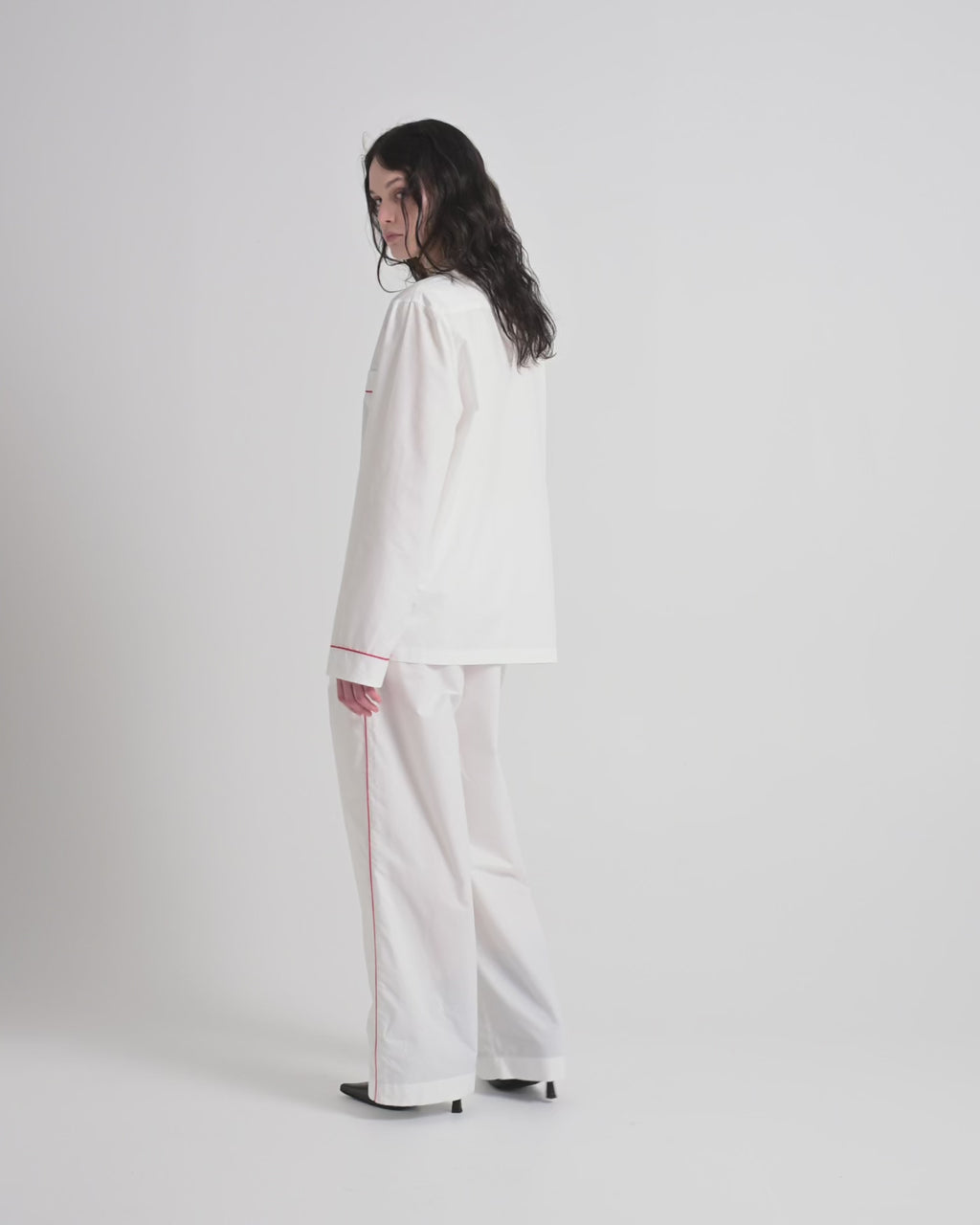 Dolce pants | White Poplin
