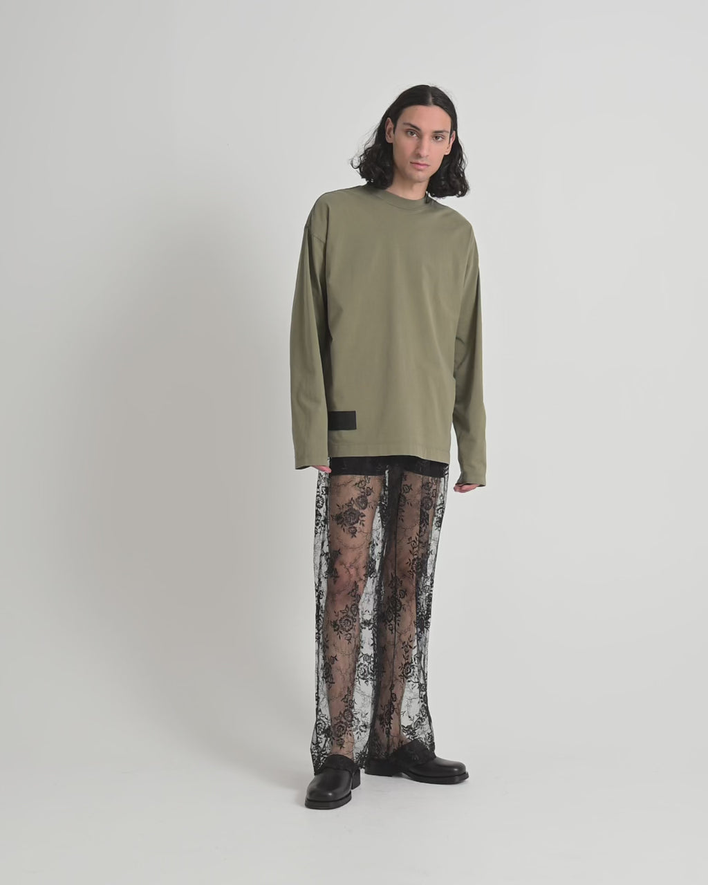 Rose pants | Black Lace