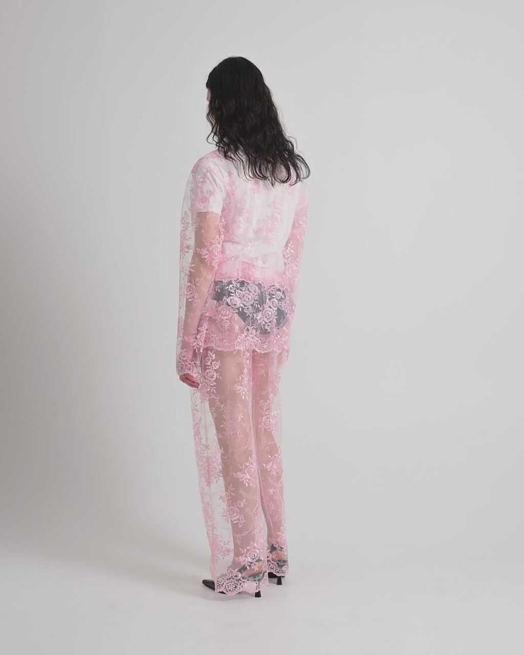 Rose shirt | Pink Lace