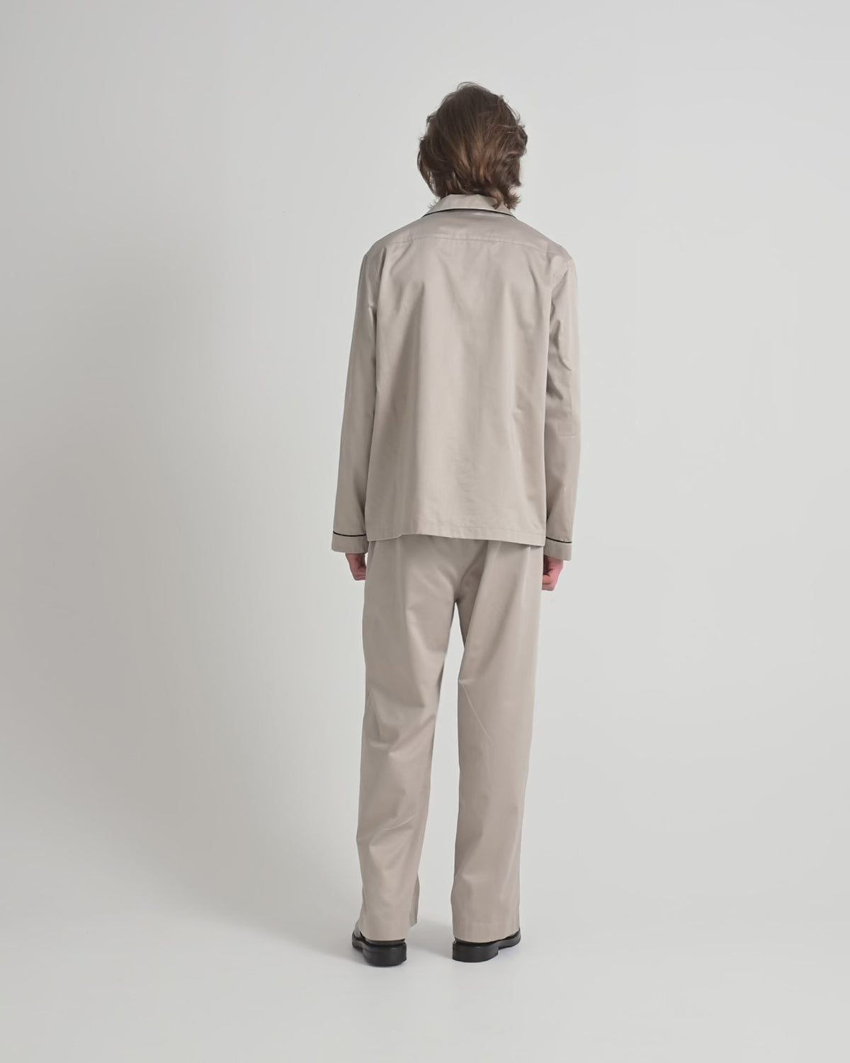 Sorbetto pants | Clay Sateen