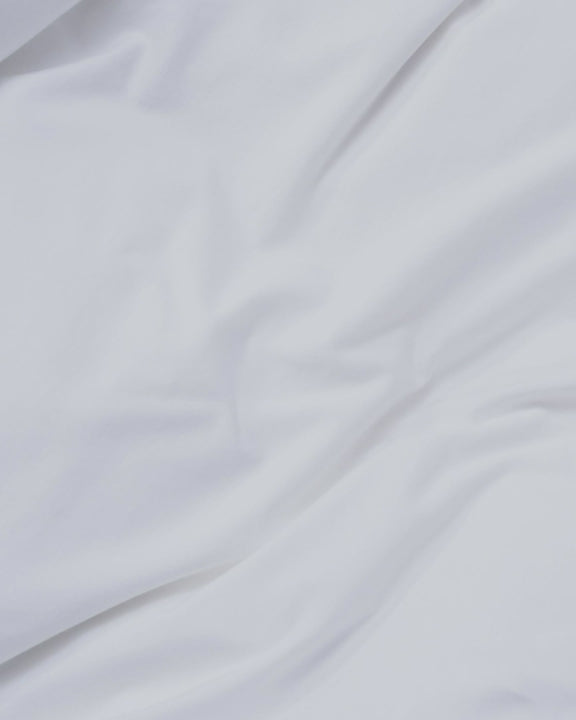 Heart duvet cover | Washed white Jersey