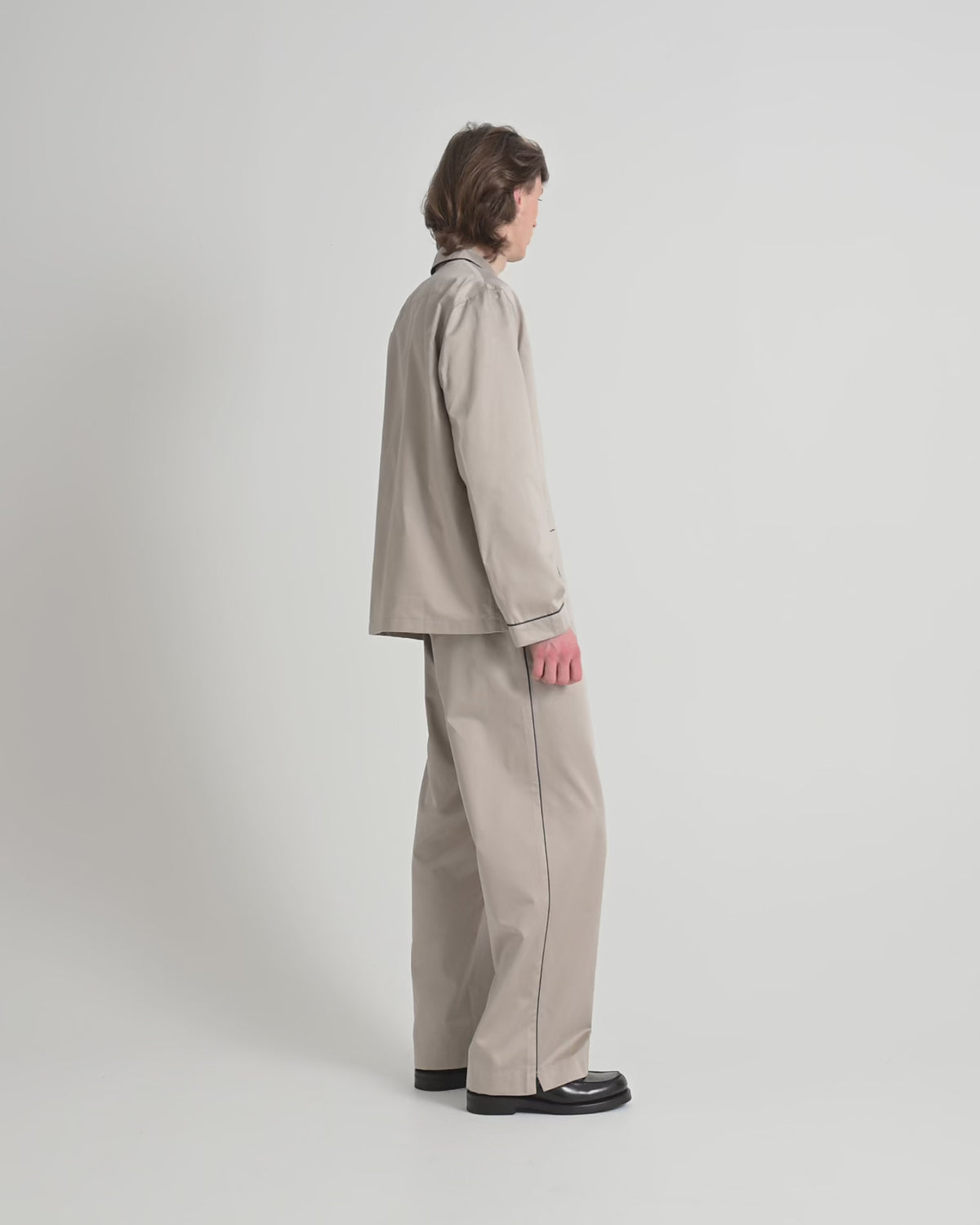 Sorbetto pants | Clay Sateen
