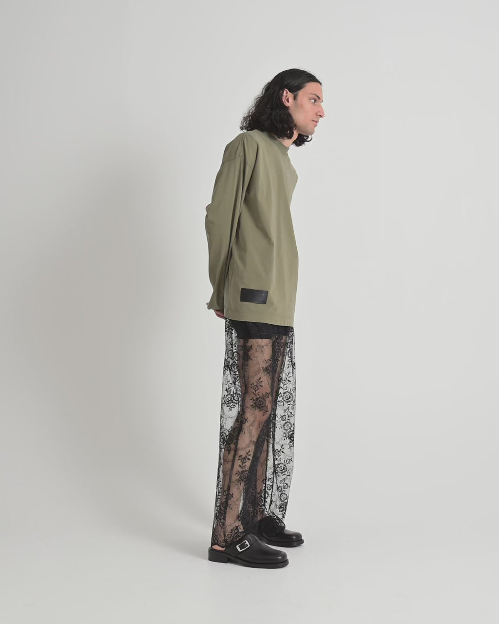 Rose pants | Black Lace