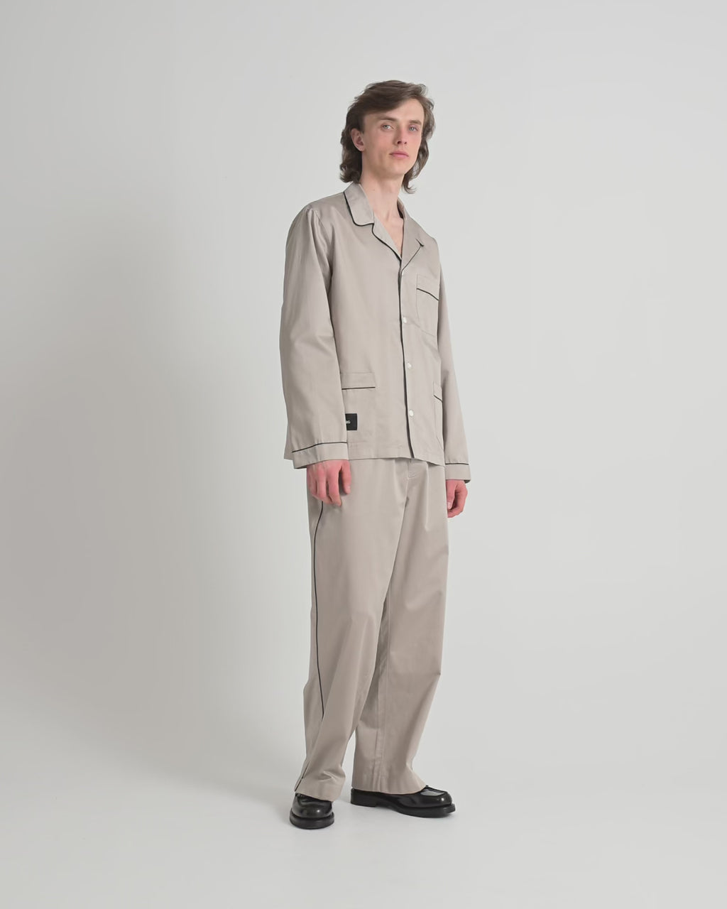 Sorbetto pants | Clay Sateen