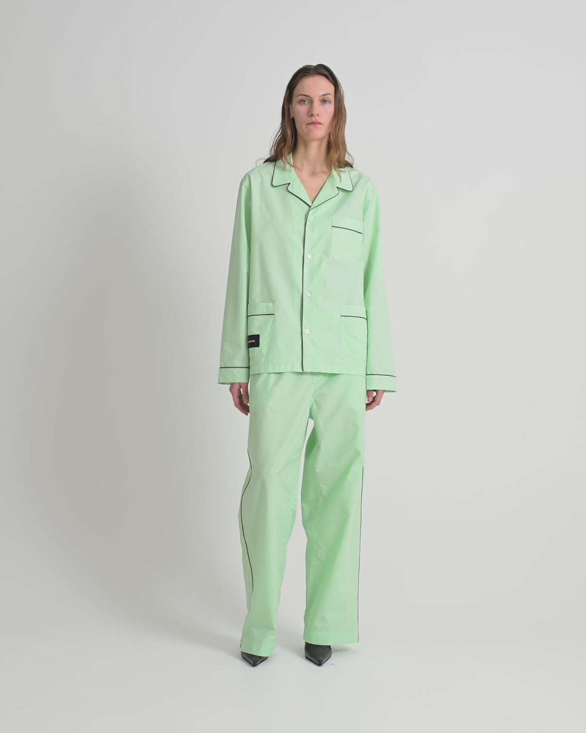 Dolce shirt | Pale green Poplin