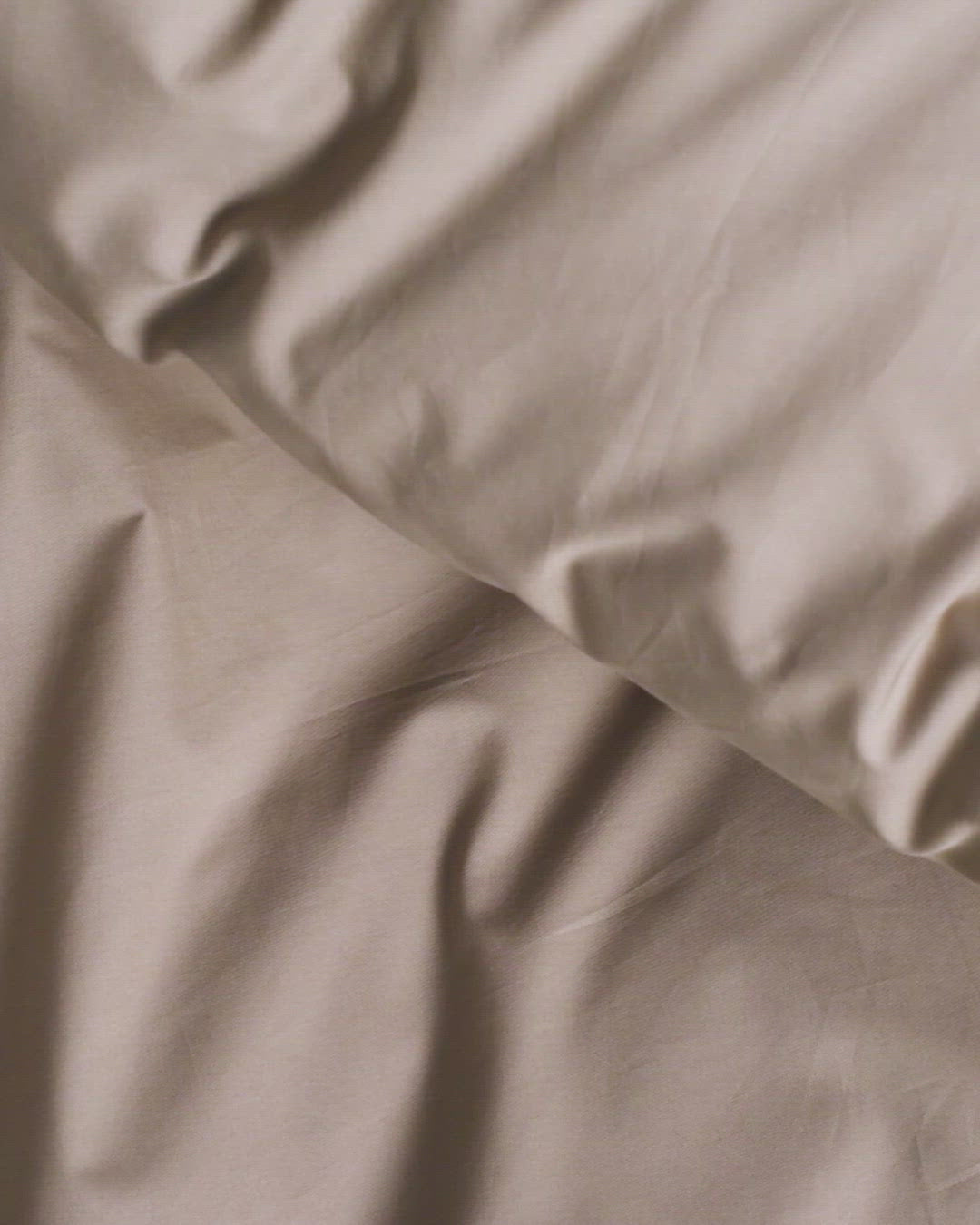 Pure pillow case | Sand Poplin