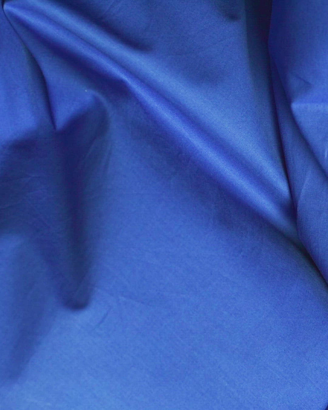 Pure pillow case | Italian blue Poplin