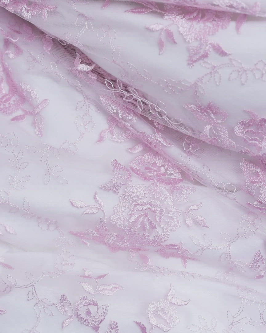 Rose pillow case | Pink Lace