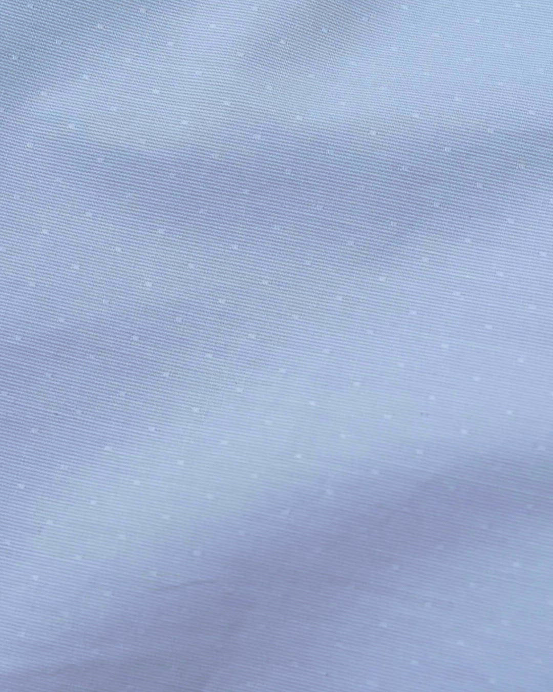 Wall Street pillow case | Light blue striped dots poplin Jacquard