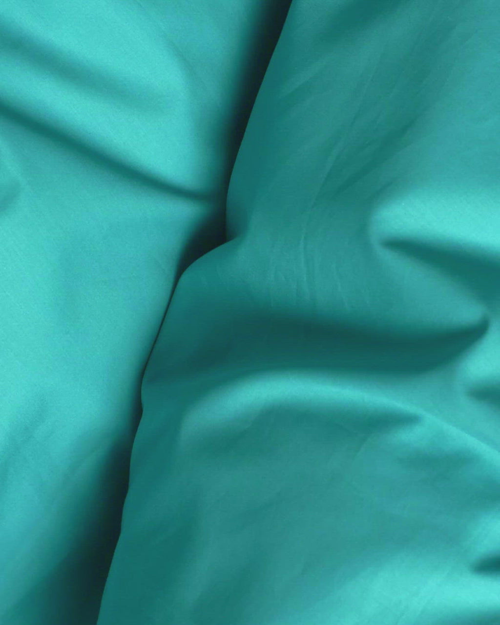 Pure duvet cover | Aqua green Poplin