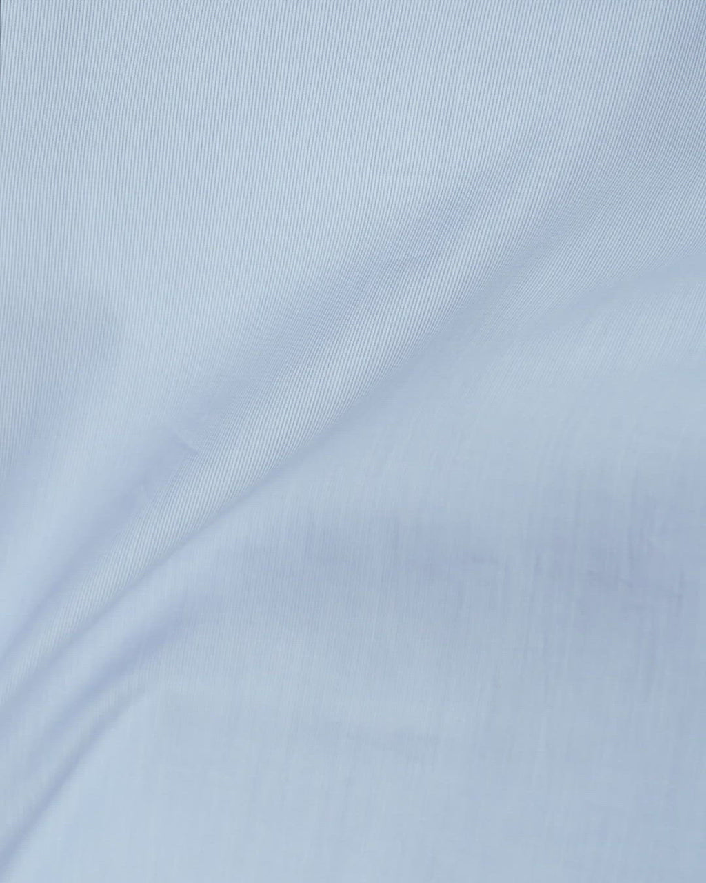 Wall Street duvet cover | Light blue mini stripes Poplin